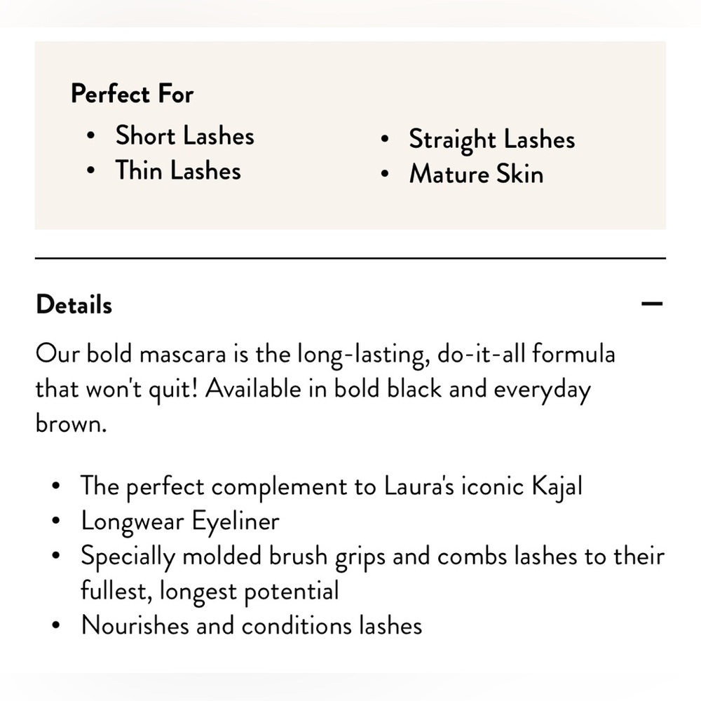 Laura Geller Kajal Longwear Mascara in Brown - Picture 6 of 6